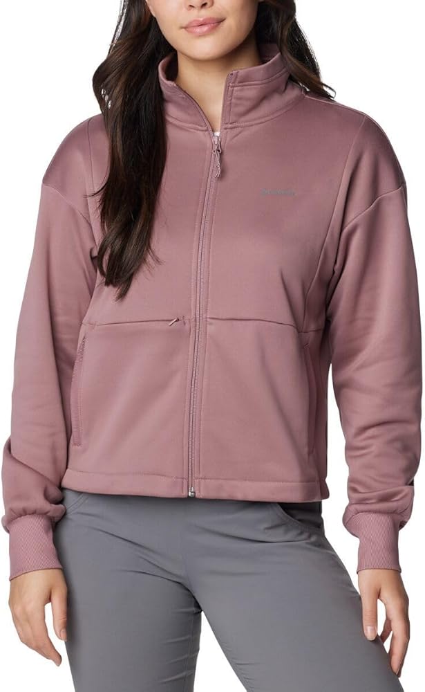 Columbia Boundless Trek Tech Full-Zip Jacket - Women's, Fig, XS at
